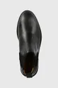 μαύρο Δερμάτινες μπότες τσέλσι Gant Flairville