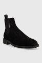 Gant sztyblety zamszowe Brockwill 25653341.G00 czarny AW23