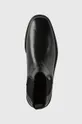 μαύρο Δερμάτινες μπότες τσέλσι Gant Brockwill