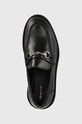 Кожени мокасини Gant Jackmote черен 25671354.G00