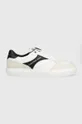 λευκό Δερμάτινα αθλητικά παπούτσια Calvin Klein Jeans Casual Cupsole Laceup Low Ανδρικά