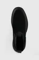 чорний Замшеві черевики Calvin Klein Jeans Chunky Chelsea Boot