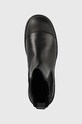 Calvin Klein Jeans sztyblety skórzane Chunky Combat Chelsea czarny YM0YM00479.BDS