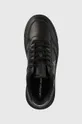 μαύρο Δερμάτινα αθλητικά παπούτσια Calvin Klein Jeans Chunky Cupsole