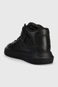 Обувь Кожаные кроссовки Calvin Klein Jeans Chunky Cupsole Laceup Mid YM0YM00426.0GT чёрный