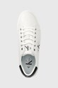 Δερμάτινα αθλητικά παπούτσια Calvin Klein Jeans Classic Cupsole Laceup Low CUPSOLE LACE UP LOW λευκό YM0YM00491.YAF