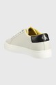 Cipők Calvin Klein Jeans bőr sportcipő Classic Cupsole Laceup Low YM0YM00491.BDS szürke