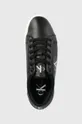 μαύρο Δερμάτινα αθλητικά παπούτσια Calvin Klein Jeans Classic Cupsole Laceup Low CUPSOLE LACE UP LOW
