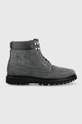 niebieski Calvin Klein Jeans trapery Lug Mid Laceup Boot Hike Męski