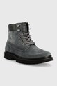 Calvin Klein Jeans trapery Lug Mid Laceup Boot Hike YM0YM00270.PRC niebieski AW22