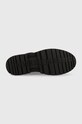 Calvin Klein Jeans velúr bakancs Lug Mid Laceup Boot Hike YM0YM00270.BDS fekete