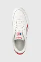 biały Reebok Classic sneakersy skórzane H04170