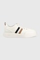 BOSS sneakersy Bulton Runn It imitacja skóry licowej biały 50474953.100