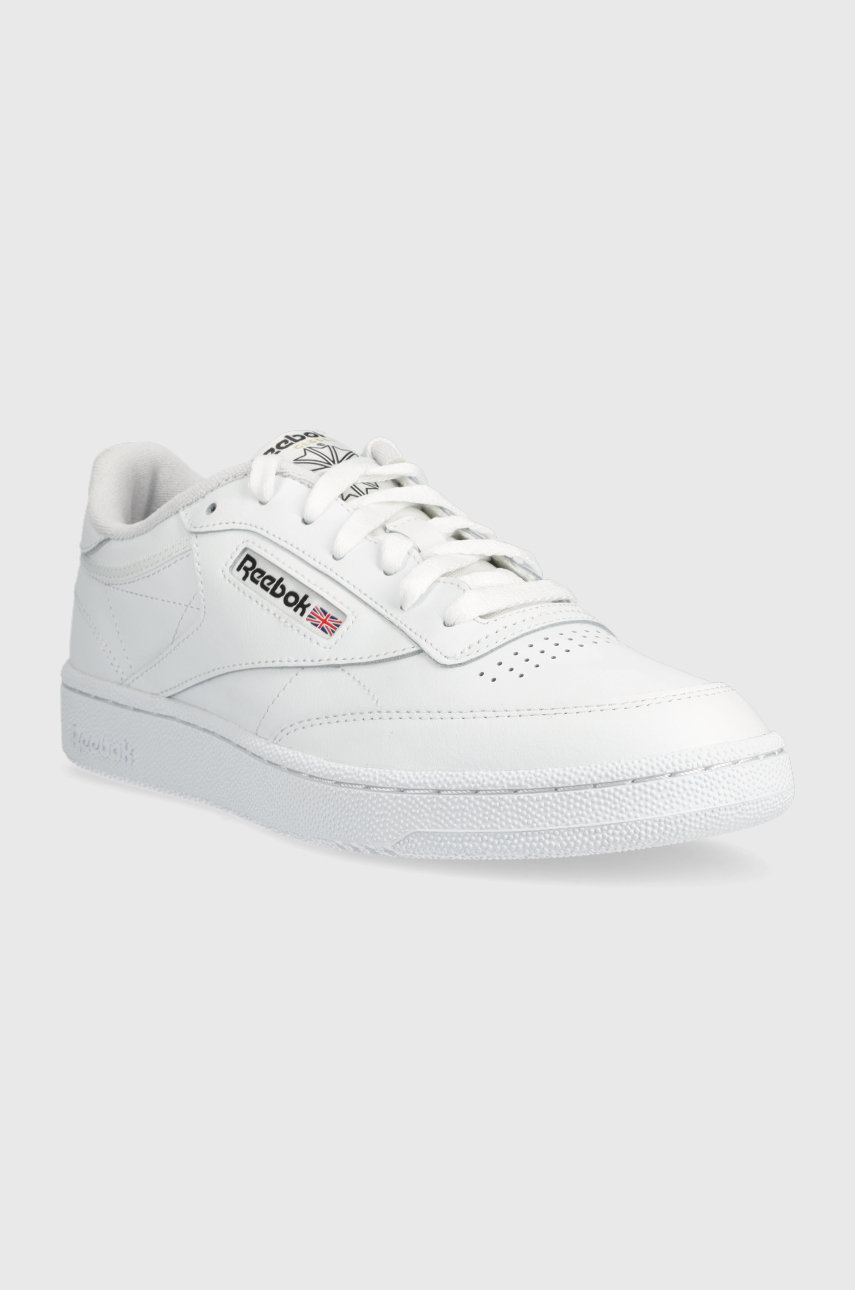 Kožené sneakers boty Reebok Classic bílá