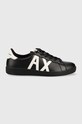 Кроссовки Armani Exchange кожа чёрный XUX016.XCC71.N814