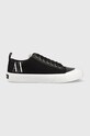 Armani Exchange sportcipő textil fekete XUX140.XV591.00002