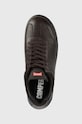 Шкіряні кросівки Camper Pelotas коричневий K100752.002