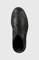 μαύρο Δερμάτινες μπότες τσέλσι Blauer Guantanamo