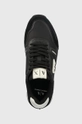 czarny Armani Exchange sneakersy XUX149.XV607.N814