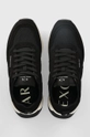 czarny Armani Exchange sneakersy