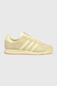 adidas Originals sneakersy zamszowe AS 520 imitacja skóry licowej żółty GW9643