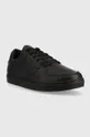 Δερμάτινα αθλητικά παπούτσια Trussardi Perlite Basket Low μαύρο