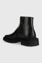 Obuwie Trussardi buty skórzane Zephyr Ankle 77A00447.2P000194.K299 czarny