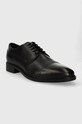 Geox półbuty skórzane U GLADWIN U024WB.00043.C9999 czarny AW23