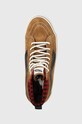 Vans bőr sneaker SK8-Hi barna VN0A5HZYY491