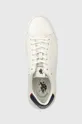 λευκό Δερμάτινα αθλητικά παπούτσια U.S. Polo Assn. Cryme