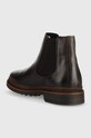 Încălțăminte U.S. Polo Assn. ghete chelsea de piele Yann YANN001M.BL1.DBR002 maro