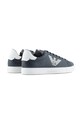 Obuwie Emporio Armani sneakersy skórzane X4X554.XF663.00120 granatowy
