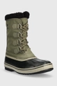 Зимние сапоги Sorel Pac Nylon Dtv зелёный