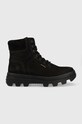 G-Star cizme din piele întoarsă Noxer casual negru 2242020814.BLK