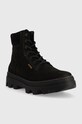 G-Star cizme din piele întoarsă Noxer 2242020814.BLK negru AW22