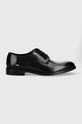Karl Lagerfeld bőr félcipő Urano Iv elegáns fekete KL12224.000