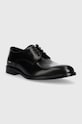 Karl Lagerfeld bőr félcipő Urano Iv KL12224.000 fekete AW22