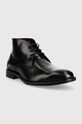 Karl Lagerfeld półbuty skórzane URANO KL12246.000 czarny AW22