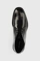 Karl Lagerfeld półbuty skórzane URANO czarny KL12246.000