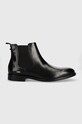 Karl Lagerfeld sztyblety skórzane URANO IV skóra licowa czarny KL12260.000