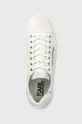 biały Karl Lagerfeld sneakersy skórzane KUPSOLE III KL51019.01W