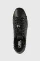μαύρο Δερμάτινα αθλητικά παπούτσια Karl Lagerfeld Kupsole Iii