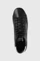czarny Karl Lagerfeld sneakersy skórzane KUPSOLE III