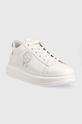 Karl Lagerfeld sneakersy skórzane KAPRI MENS KL52531.01I biały
