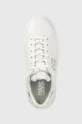 biały Karl Lagerfeld sneakersy skórzane KAPRI MENS KL52531.01I
