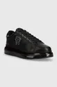 Δερμάτινα αθλητικά παπούτσια Karl Lagerfeld Kapri Kushion μαύρο