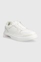 Karl Lagerfeld sneakers din piele Elektro KL52020.01W alb AW22