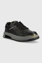 Karl Lagerfeld bőr sportcipő Elektro fekete