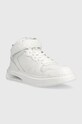 Karl Lagerfeld sneakers din piele KL52040.01W alb AW22