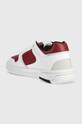 Boty Kožené sneakers boty Champion S21877 burgundské